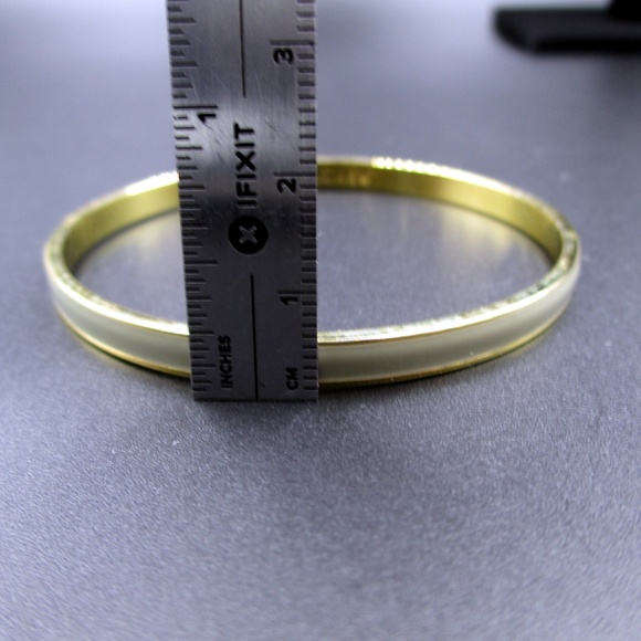 Vintage Gold Tone J Crew Simple Bracelet - Picture 4 of 5